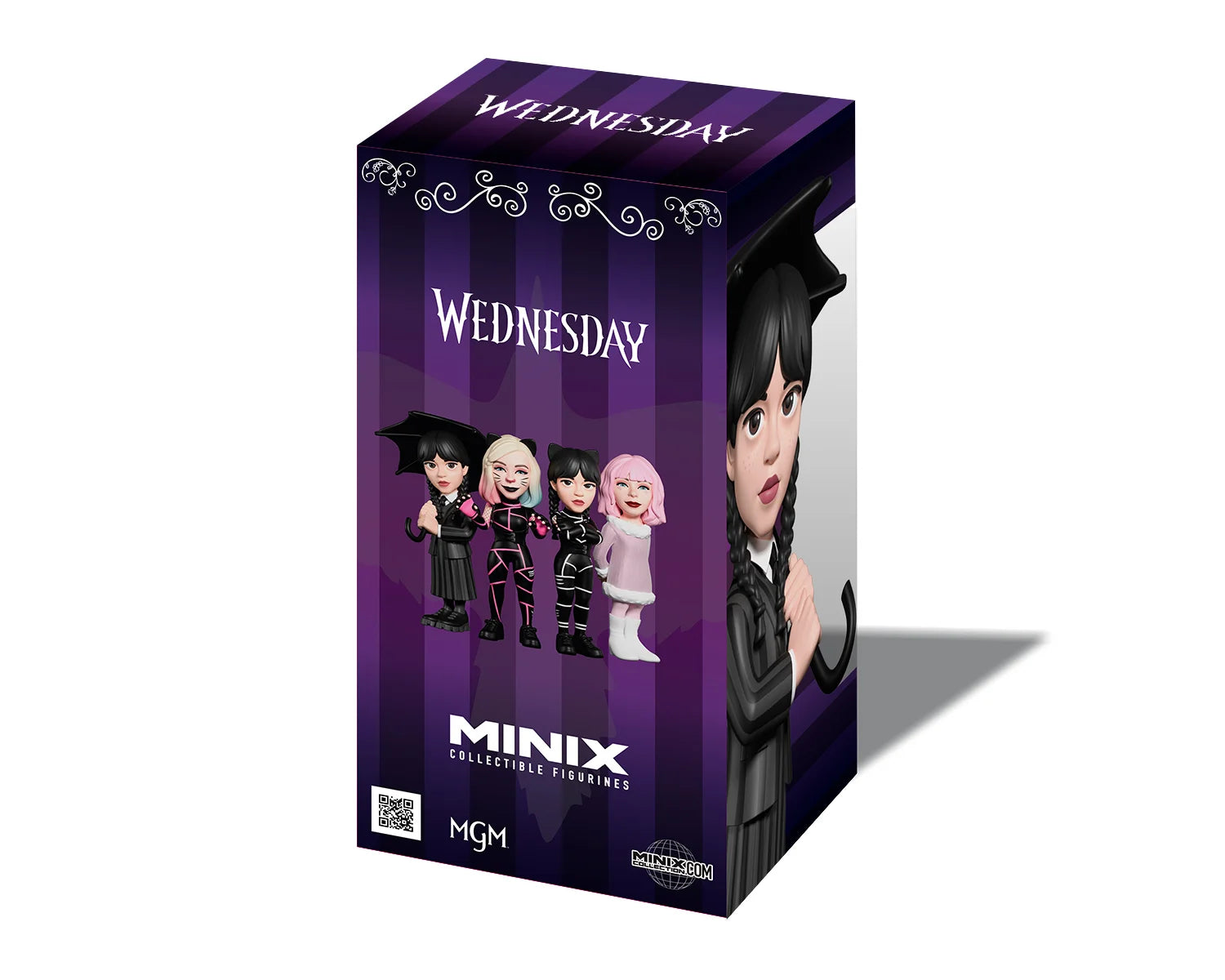 Minix - TV Series #167 - Mercredi - Mercredi Addams avec son parapluie Statue 12cm
