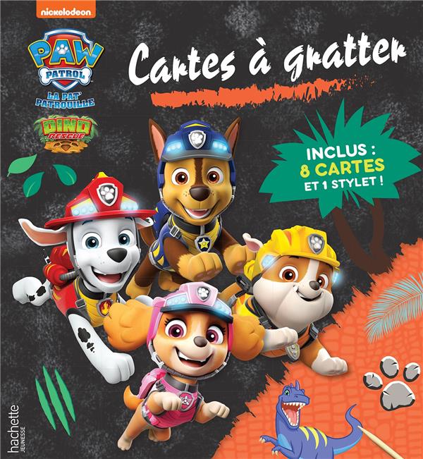 Cartes à gratter : la Pat'Patrouille : Dino rescue