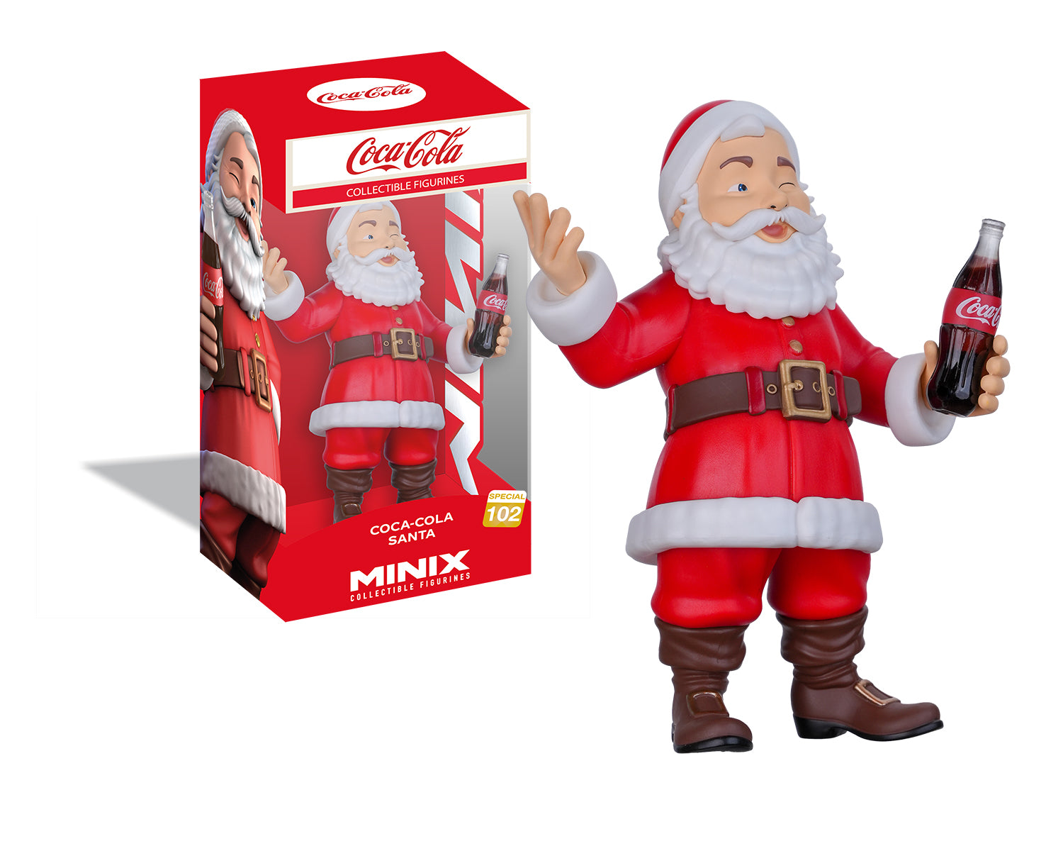 Minix - Special Character #101 - Coca-Cola - Père Noël (S5) Statue 12cm