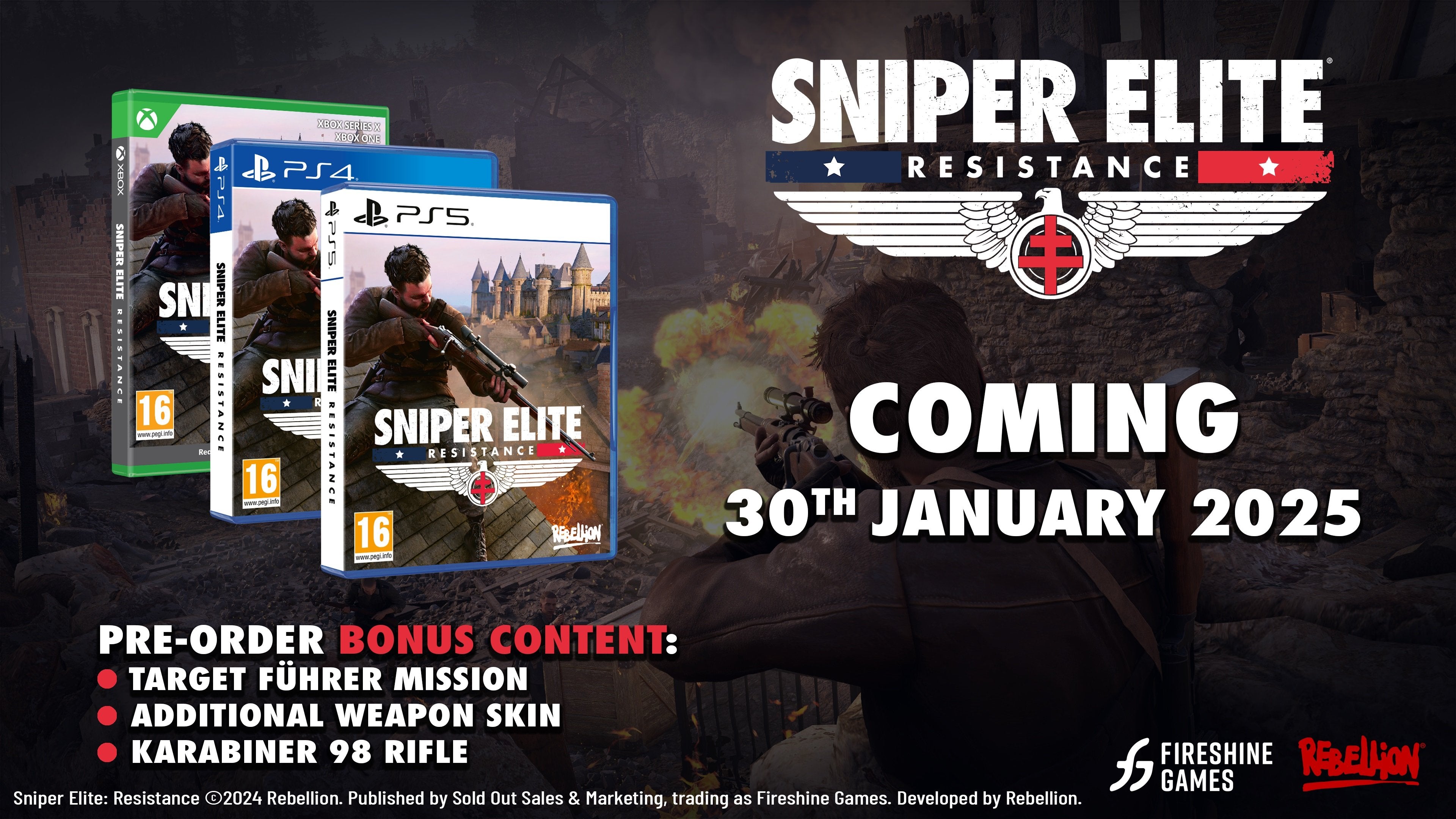 Sniper Elite : Resistance - flash vidéo
