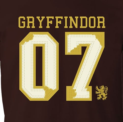 Harry Potter - T-Shirt Rouge Gryffondor Potter - M - flash vidéo