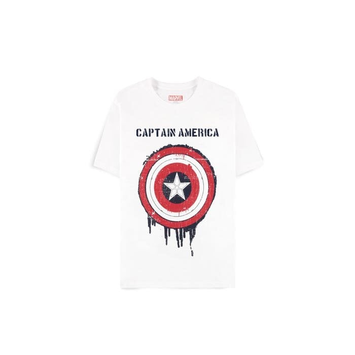 Marvel - Captain America - T-shirt Homme à manches courtes "Shield" - M - flash vidéo