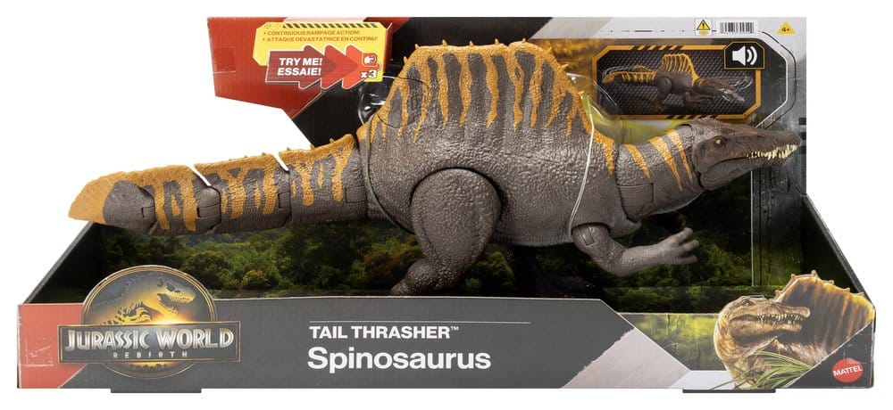 Jurassic World : Renaissance figurine Tail Thrasher Spinosaurus 55 cm