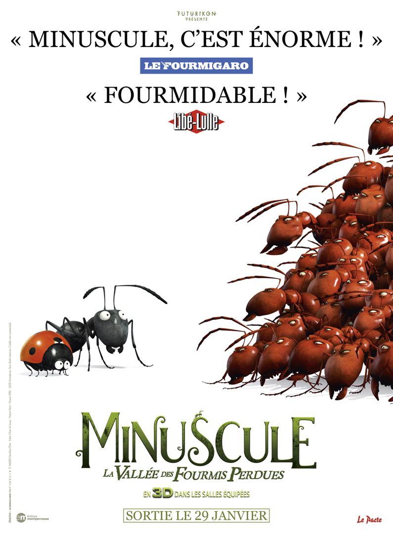 Minuscule : La Vallée des Fourmis Perdues [DVD à la location] - flash vidéo